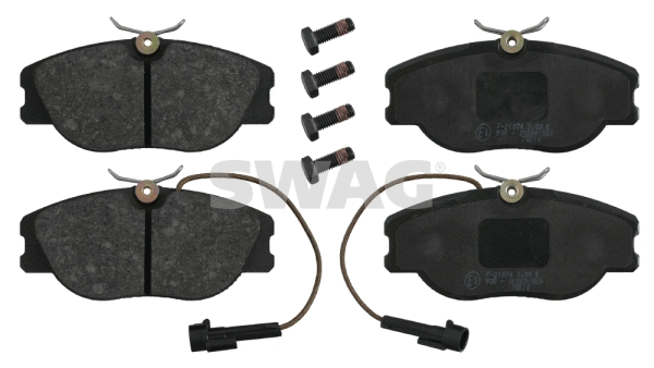 Brake Pad Set, disc brake (70 91 6239)