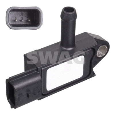 Sensor, exhaust pressure (82 10 0854)