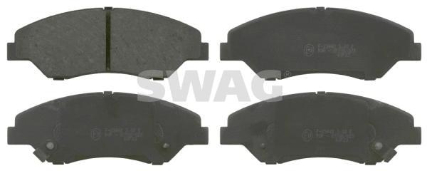 Brake Pad Set, disc brake (91 91 6557)