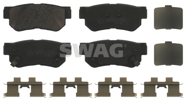 Brake Pad Set, disc brake (90 91 6678)
