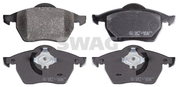 Brake Pad Set, disc brake (30 91 6338)