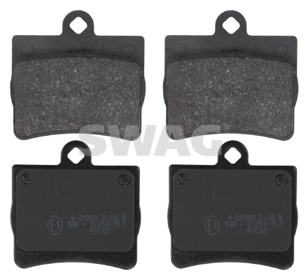 Brake Pad Set, disc brake (10 91 6152)