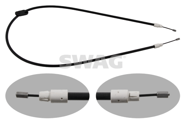 Cable Pull, parking brake (10 93 4904)