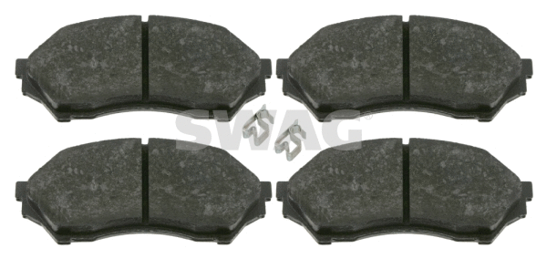 Brake Pad Set, disc brake (83 91 6498)