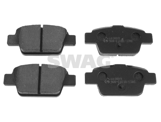 Brake Pad Set, disc brake (70 91 6556)