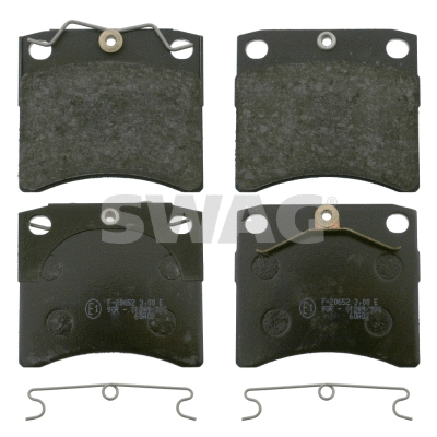 Brake Pad Set, disc brake (30 91 6200)