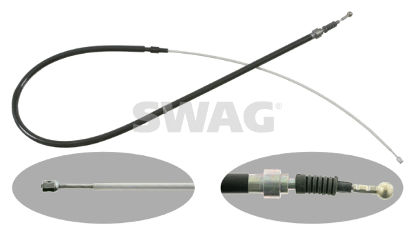 Cable Pull, parking brake (32 92 2736)
