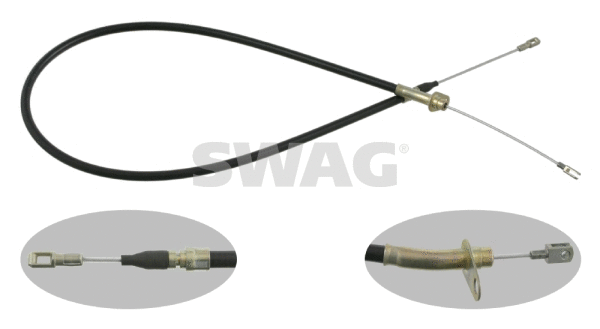 Cable Pull, parking brake (10 91 8115)