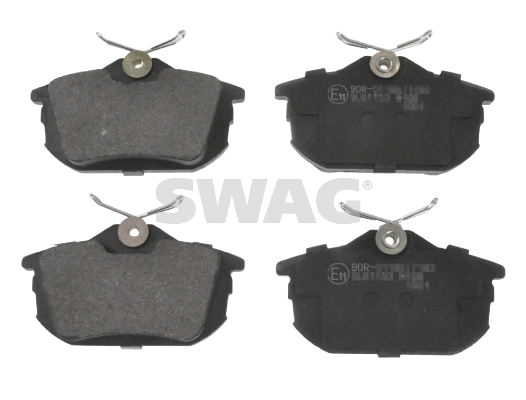 Brake Pad Set, disc brake (55 91 6207)