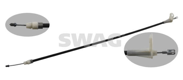 Cable Pull, parking brake (10 92 2675)