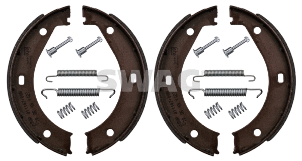 Brake Shoe Set, parking brake (20 93 2170)