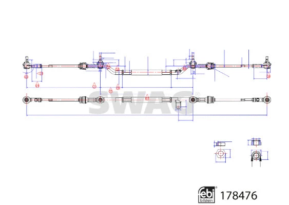 Centre Rod Assembly