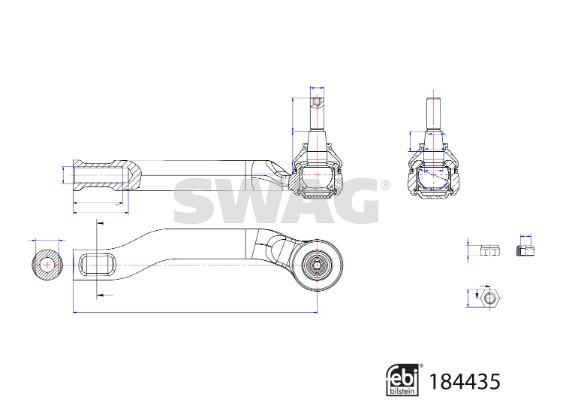 Tie Rod End (33 11 0083)