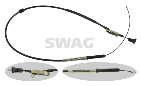 Cable Pull, parking brake (55 91 5751)