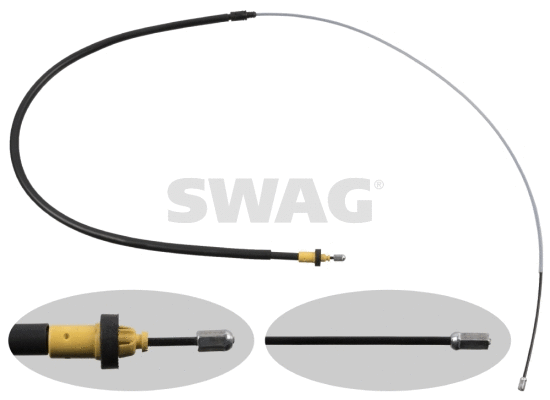 Cable Pull, parking brake (62 94 9626)