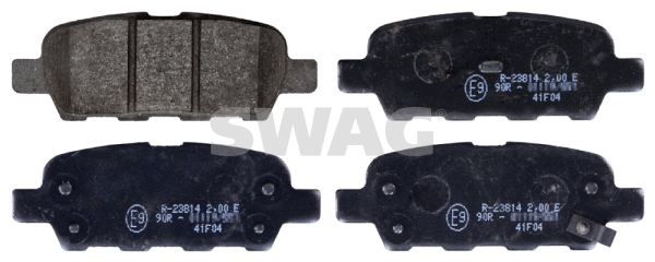 Brake Pad Set, disc brake (60 11 6198)