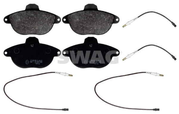 Brake Pad Set, disc brake (64 11 6037)