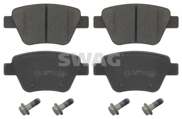 Brake Pad Set, disc brake (30 91 6797)