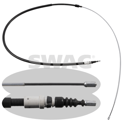 Cable Pull, parking brake (62 94 9628)