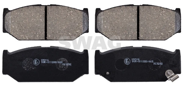 Brake Pad Set, disc brake (33 10 5084)
