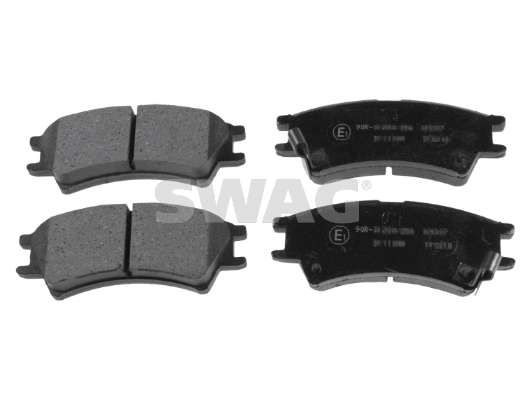Brake Pad Set, disc brake (90 91 6541)
