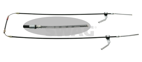 Cable Pull, parking brake (99 90 5818)
