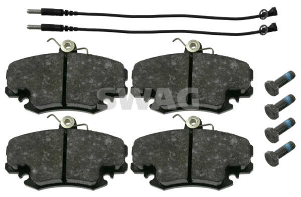 Brake Pad Set, disc brake (60 91 6191)
