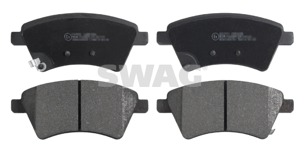 Brake Pad Set, disc brake (84 91 6658)