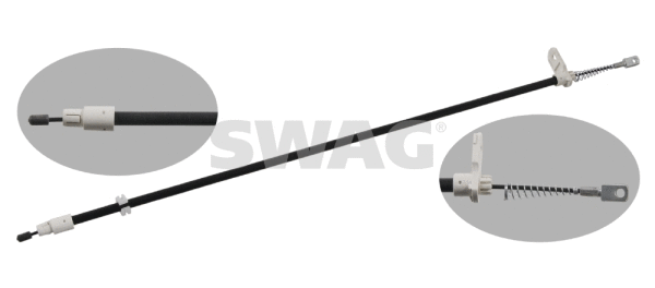 Cable Pull, parking brake (10 93 4907)