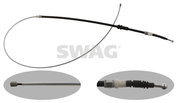 Cable Pull, parking brake (30 93 7218)