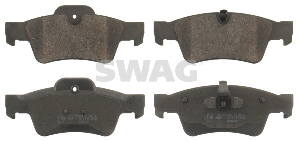 Brake Pad Set, disc brake (10 91 6615)