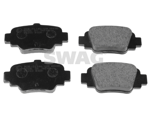 Brake Pad Set, disc brake (82 91 6269)
