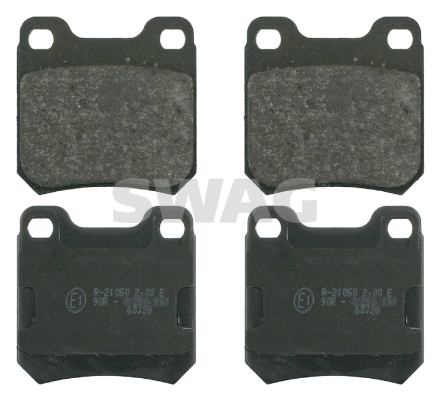 Brake Pad Set, disc brake (40 91 6133)