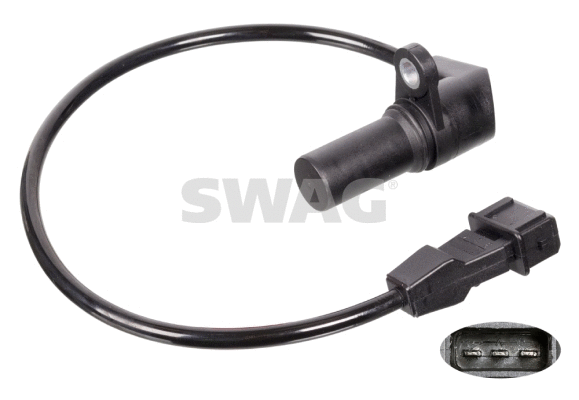 Sensor, crankshaft pulse (89 93 3508)