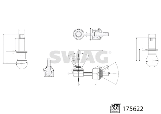 Link/Coupling Rod, stabiliser bar