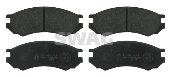 Brake Pad Set, disc brake (82 91 6268)
