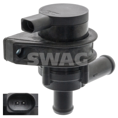 Water Recirculation Pump, parking heater (30 94 9832)