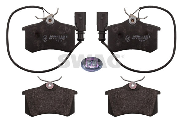 Brake Pad Set, disc brake (30 11 6018)