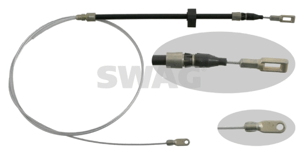 Cable Pull, parking brake (10 92 7974)