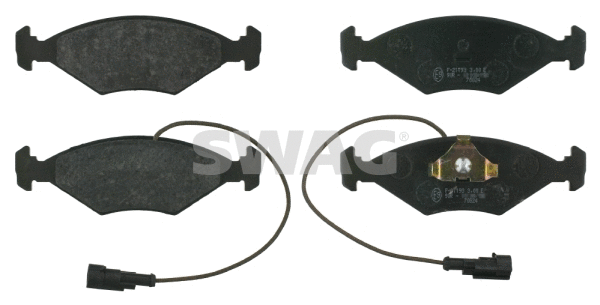 Brake Pad Set, disc brake (70 91 6397)