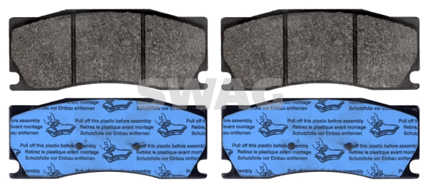 Brake Pad Set, disc brake (99 11 6093)