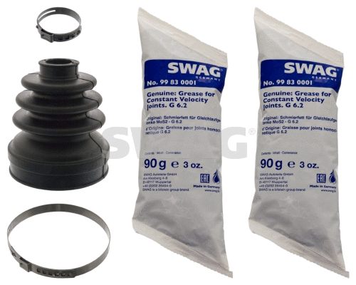 Bellow Kit, drive shaft (62 10 0212)