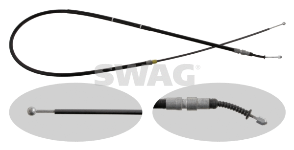 Cable Pull, parking brake (20 93 1148)