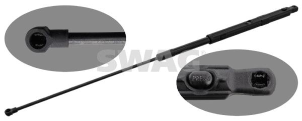 Gas Spring, bonnet (62 94 7092)