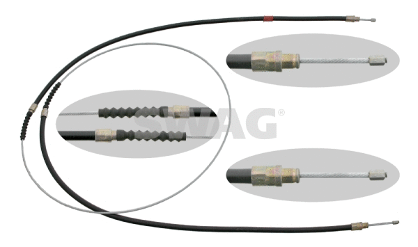 Cable Pull, parking brake (62 91 7903)