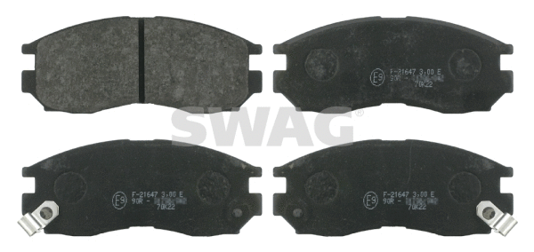 Brake Pad Set, disc brake (80 91 6327)