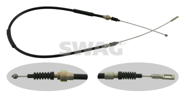 Cable Pull, parking brake (30 90 2088)