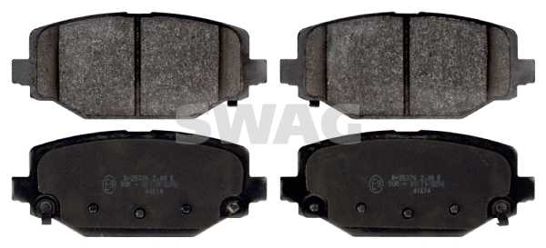 Brake Pad Set, disc brake (72 11 6111)