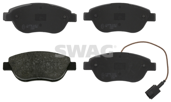 Brake Pad Set, disc brake (70 91 6554)