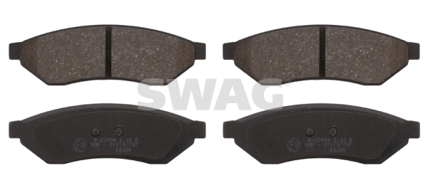 Brake Pad Set, disc brake (89 91 6722)